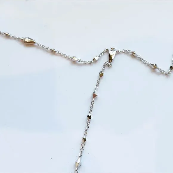 Kendra Scott Grant Y Silver necklace - Picture 3 of 5